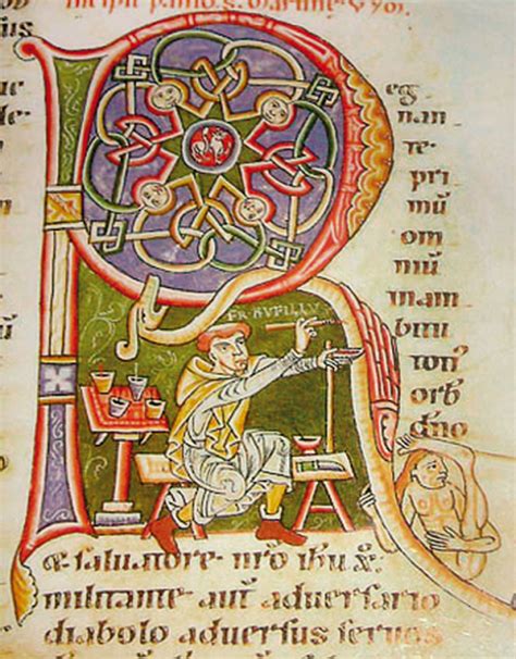 Manoscritto medievale con illustrazioni di figure mediche