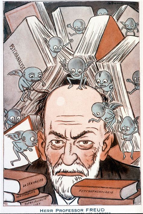 Illustrazione di Sigmund Freud