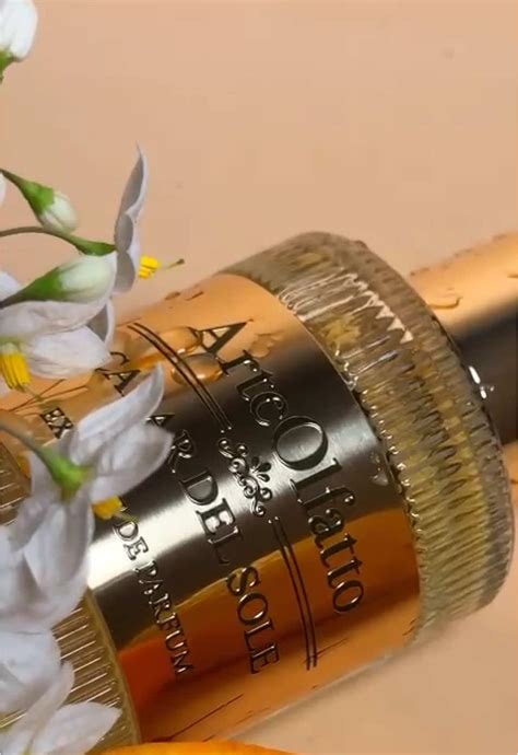 Immagine stilizzata di un profumo con note floreali e muschiate