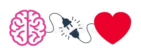 Illustrazione simbolica di un cervello connesso a un cuore e a figure umane