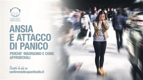 Infografica sulle differenze tra ansia e attacco di panico