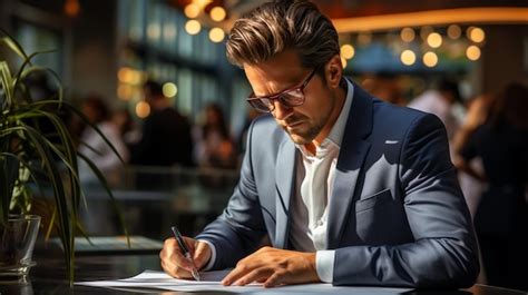 Uomo che scrive su un quaderno con una lista di desideri