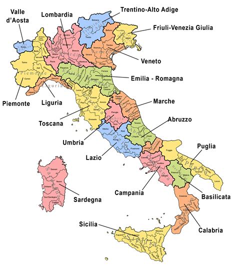 mappa dell'Italia che evidenzia la prevalenza di demenza per regione