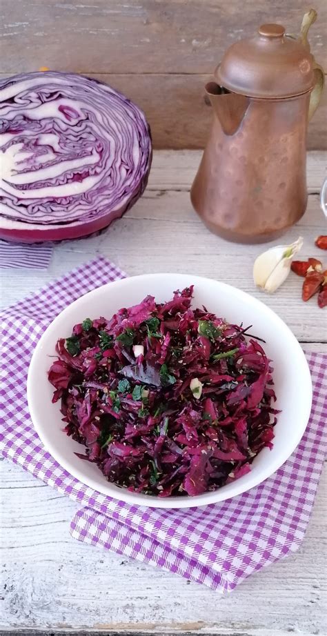 Cavolo rosso marinato