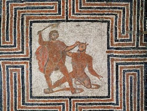 Teseo che uccide Procuste