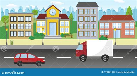 Illustrazione di una persona che guarda un paesaggio urbano con un senso di smarrimento