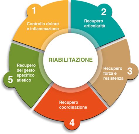 Diagramma che illustra le fasi della riabilitazione cognitiva