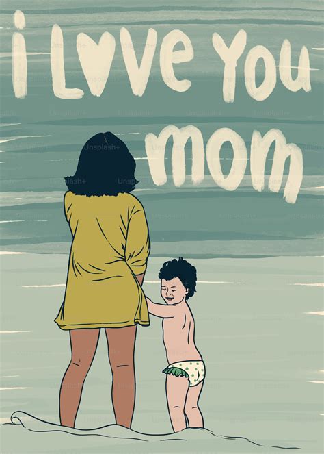Illustrazione di una madre e un bambino in un momento di connessione emotiva.