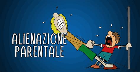 Diagramma che illustra le dinamiche di alienazione parentale