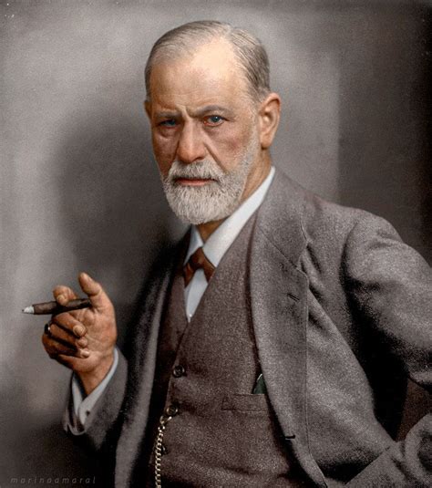Sigmund Freud in una fotografia d'epoca