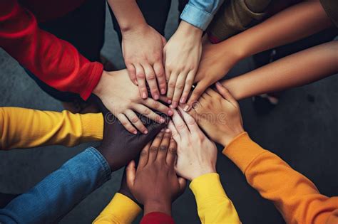 Persone che si supportano a vicenda in un gruppo
