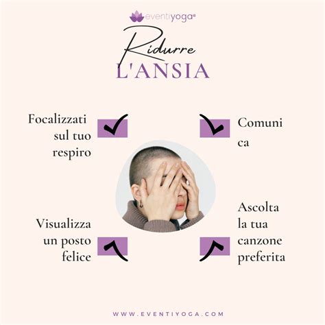 Infografica sui rimedi per l'ansia