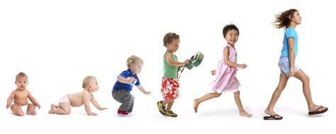 Immagine concettuale che rappresenta la crescita e lo sviluppo infantile