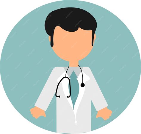 Ritratto stilizzato di un medico