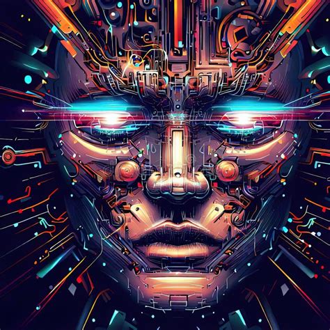 Illustrazione stilizzata di un volto umano con diverse icone che rappresentano personalità distinte al suo interno