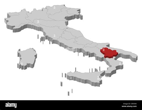 Mappa dell'Italia con la posizione di Pavia evidenziata