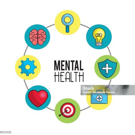 Icona di un computer con una webcam e simboli di salute mentale, a rappresentare la terapia online.