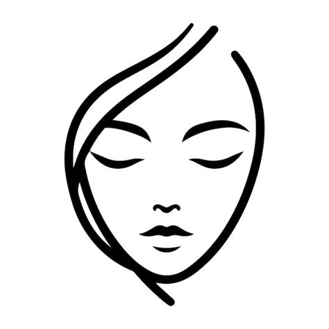 Volto stilizzato di neonato