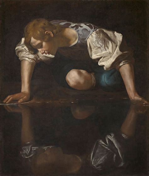 Narciso che ammira il suo riflesso