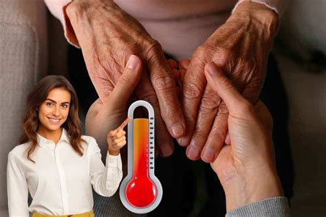 mani fredde e calde a confronto
