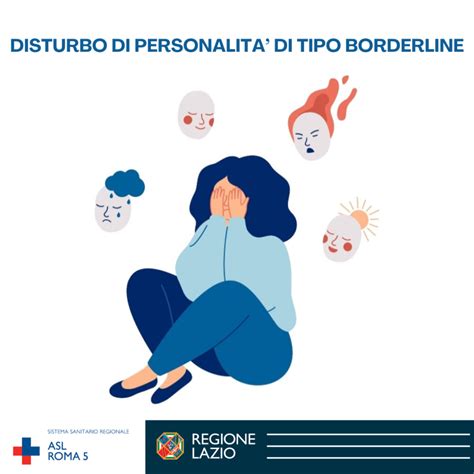 Infografica che confronta i sintomi del disturbo borderline di personalità con quelli del disturbo bipolare e del PTSD