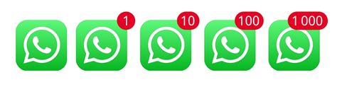 Icona WhatsApp con notifica silenziosa