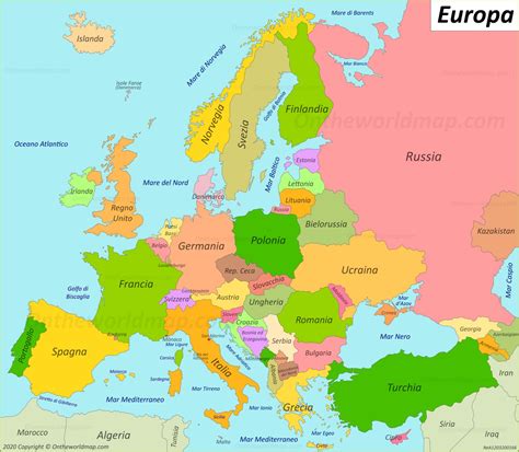 Mappa dell'Europa con evidenziate le diverse tradizioni legali