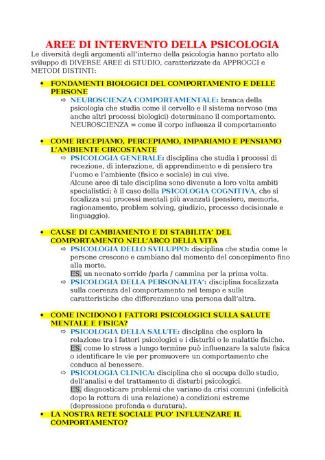 diagramma che illustra le aree di intervento della psicologia forense