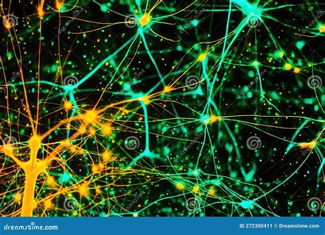 Illustrazione astratta di connessioni neuronali che si rafforzano
