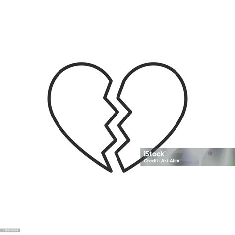 Illustrazione di un cuore spezzato e poi ricomposto