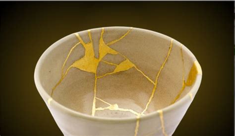 Illustrazione che richiama l'arte del Kintsugi