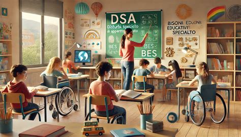 Educatori che lavorano con studenti con BES e DSA