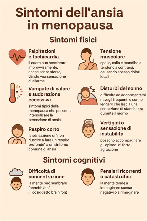 Infografica sui rimedi naturali per l'ansia in menopausa