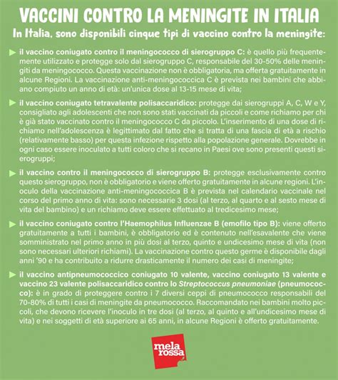 Grafico che illustra l'efficacia dei vaccini nella prevenzione della meningite