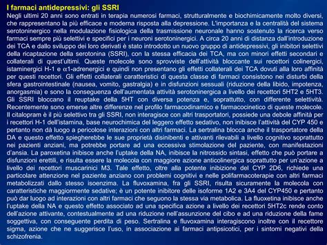 Grafico comparativo degli effetti cardiometabolici di SSRI e TCA