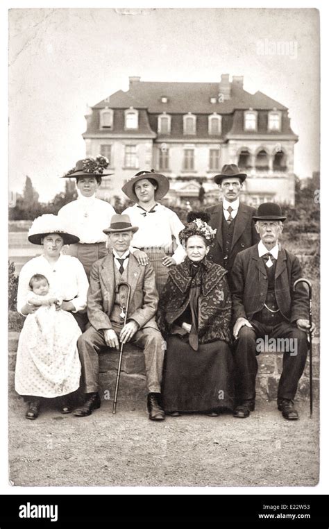 Una vecchia fotografia di famiglia