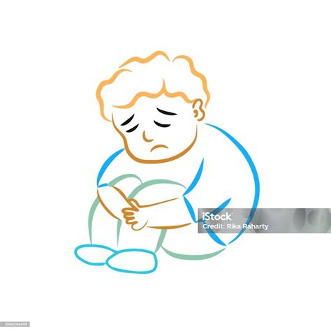 Illustrazione di un adolescente che si sente isolato