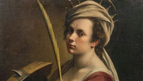 Artemisia Gentileschi, Autoritratto