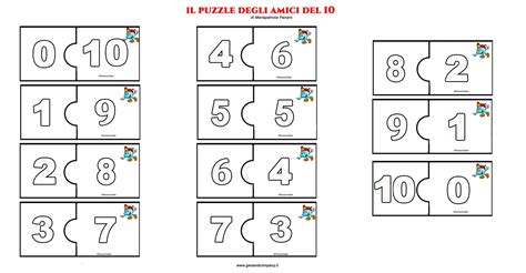 Bambini che giocano con carte degli amici del 10