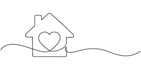 Simbolo stilizzato di una casa con un cuore e un ingranaggio, a rappresentare casa, benessere e lavoro