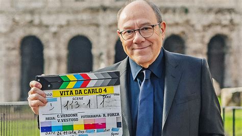 Carlo Verdone sul set