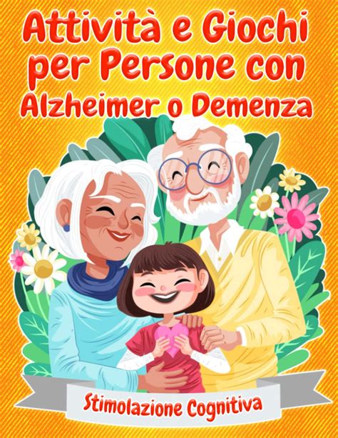 Infografica che illustra diversi tipi di esercizi di stimolazione cognitiva per persone con demenza.
