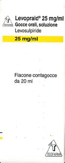 Farmaco Levopraid in compresse e gocce