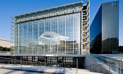 Interno della Nuvola, centro congressi di Roma