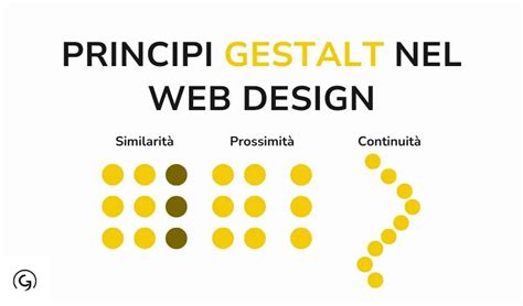 Principi della Gestalt nell'organizzazione visiva