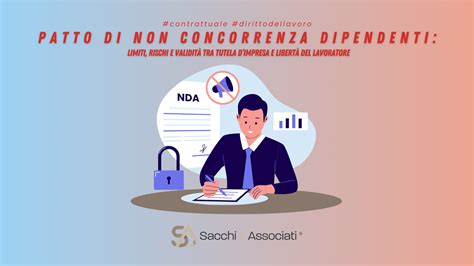 Infografica che confronta obbligo di riservatezza e non concorrenza