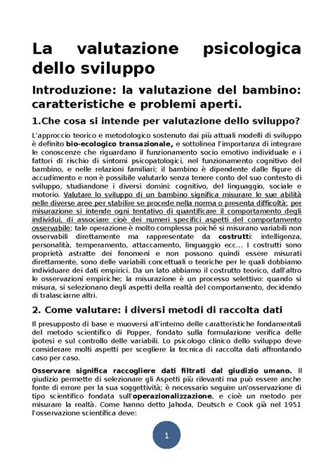 Strumenti di valutazione psicologica