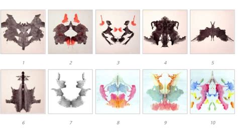 Tavole del Test di Rorschach