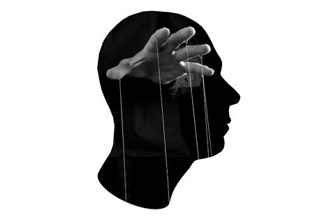 Illustrazione che rappresenta diverse tattiche di manipolazione psicologica