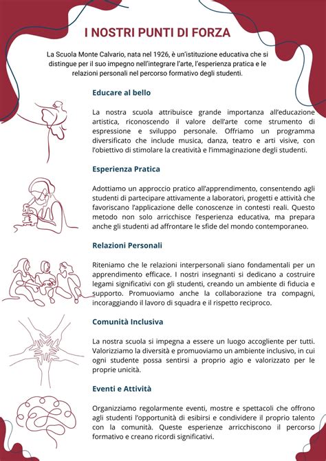 Infografica sui punti di forza delle persone autistiche
